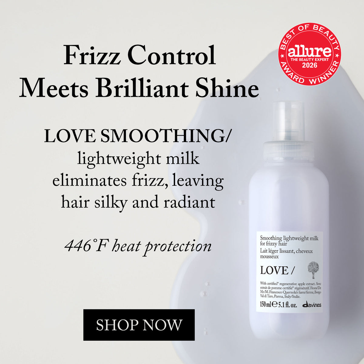 Love Smoothing Lightweight Milk